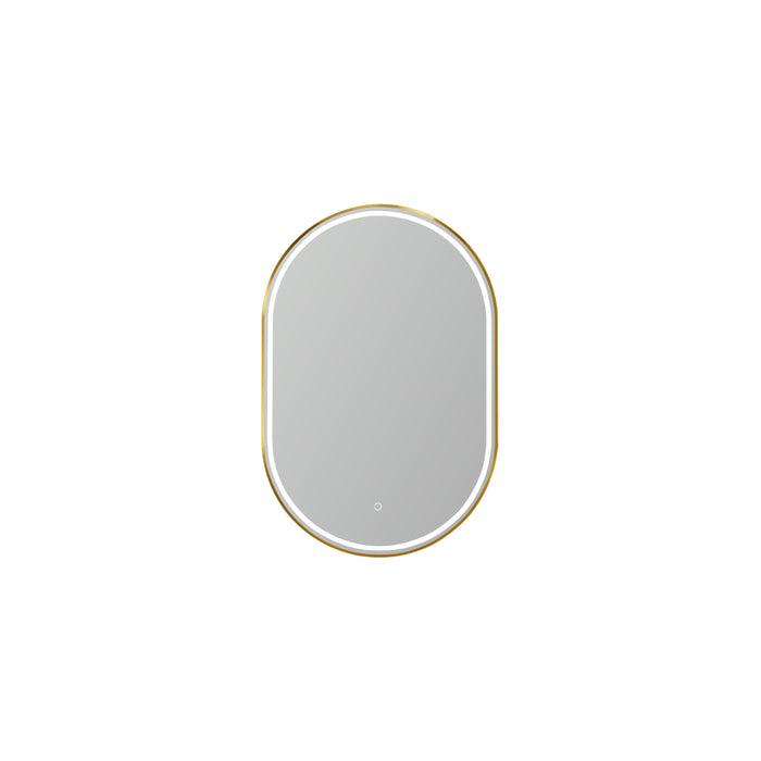 24-Inch Amara Oval LED Backlit Bathroom Wall Mirror - With Touch Sensor