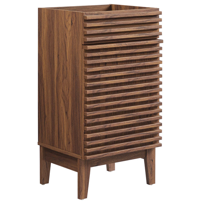 18-Inch Erik Modern Vanity Cabinet – Small Space Solution, Sink Not Included