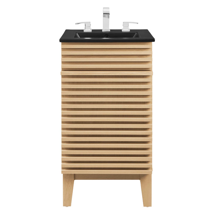 18-Inch Anderson Bathroom Cabinet – Vanity with Soft-Close Storage