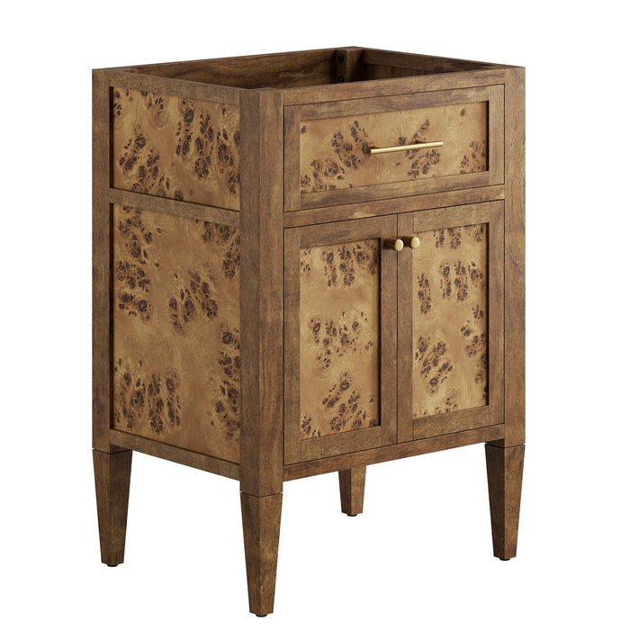 24-Inch Freestanding Massimo Vanity Cabinet – Wood Bathroom Base for Countertop Sink