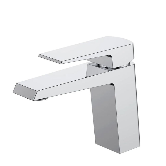 Aqua Hollywood Chrome Single Lever Vanity Faucet – Modern Bathroom Fixture with cUPC Certification