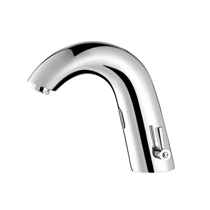 Automatic Santal Faucet – Chrome Sensor-Activated Bathroom Sink Tap, Single Hole Design