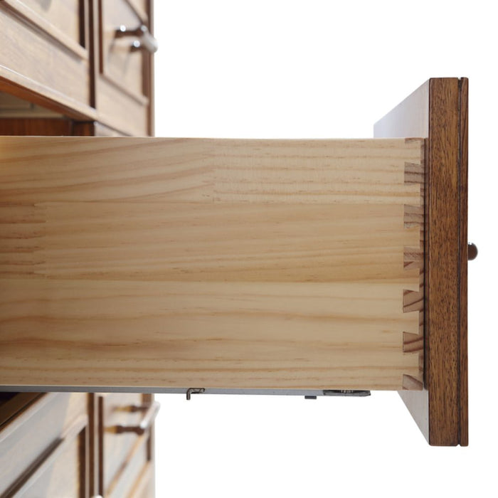 Marya Ebony Wood 60" Double Sink Bathroom Vanity – Modern Style with White Marble Top and Soft-Close Storage