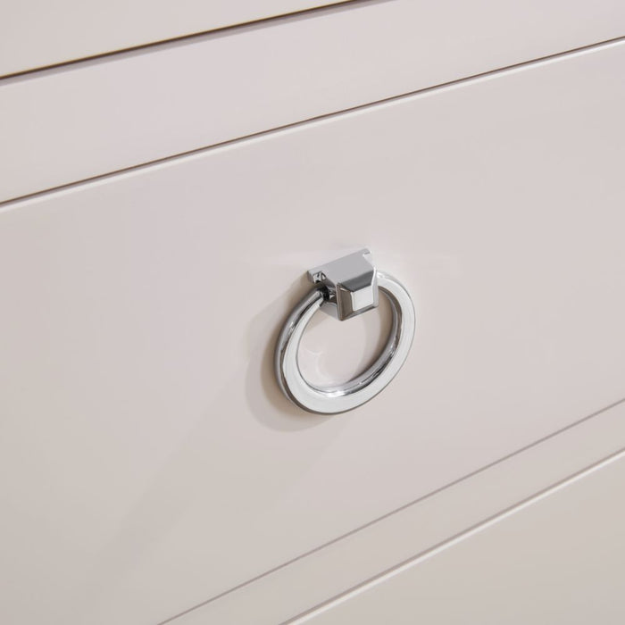 Vanda 60" Solid Wood Bathroom Vanity Dreamy White – Single Sink with 1" Artificial Stone Top