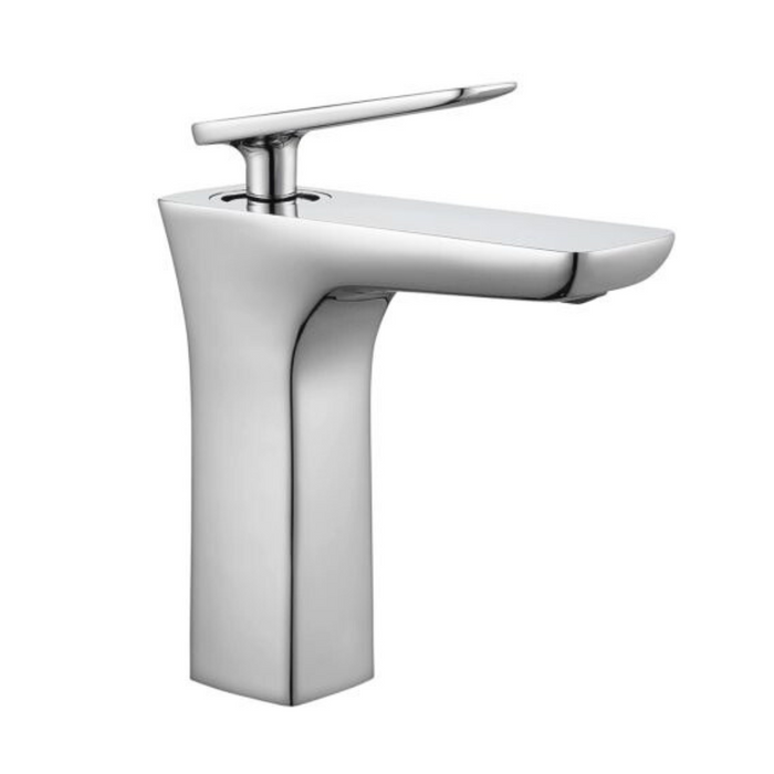 Balin Widespread Chrome Faucet – Sleek Look, Drain Set