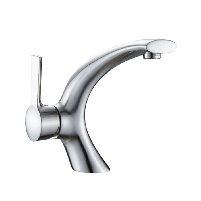 8-Inch Yarven Gold Bathroom Faucet – Sleek Design, Drain Included