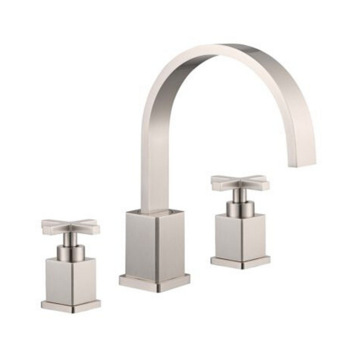 UPC Quellis Vanity Faucet – Brushed Nickel, Drain Included