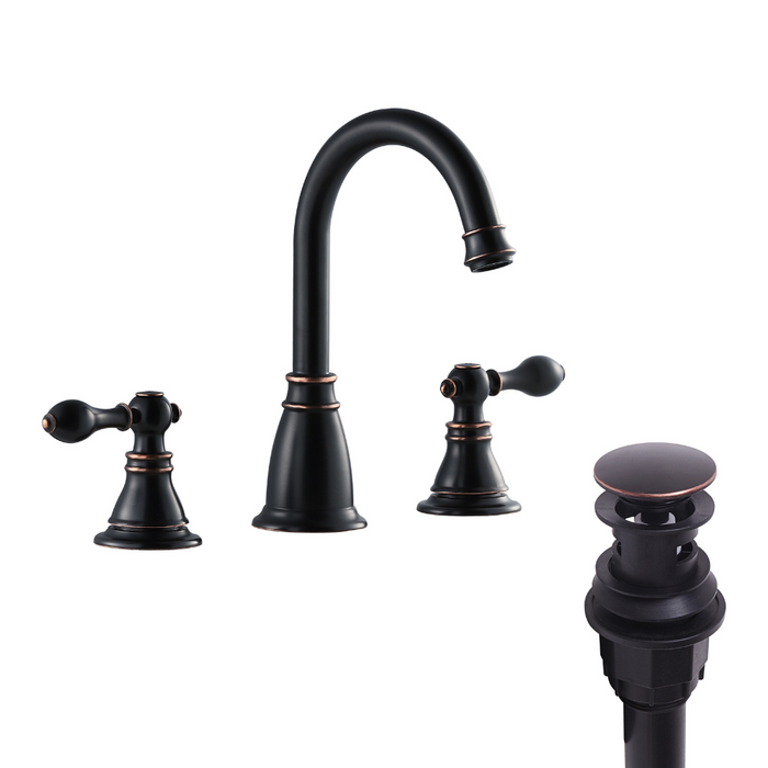 Modern Chrome Quain Bathroom Faucet – UPC Certified with Drain