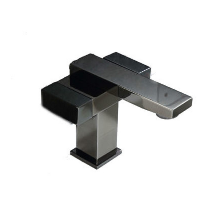 Tovan Bathroom Faucet – Glossy Black, Widespread