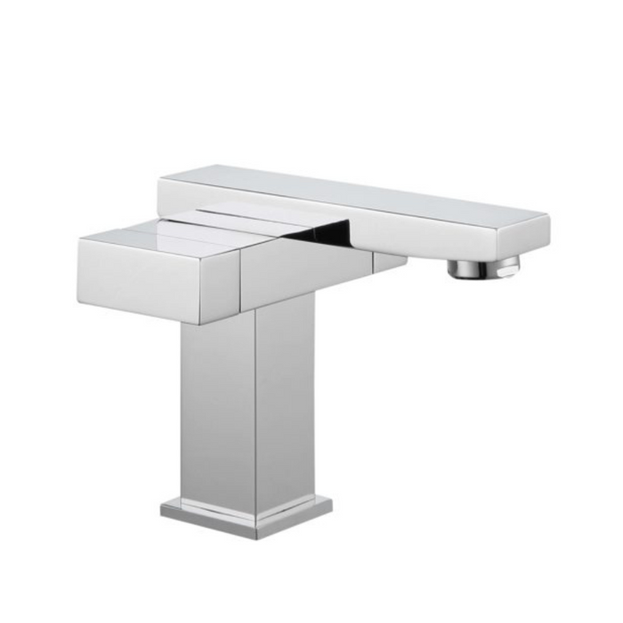 Dorien Widespread Chrome Faucet – Dual Handle, Drain Set