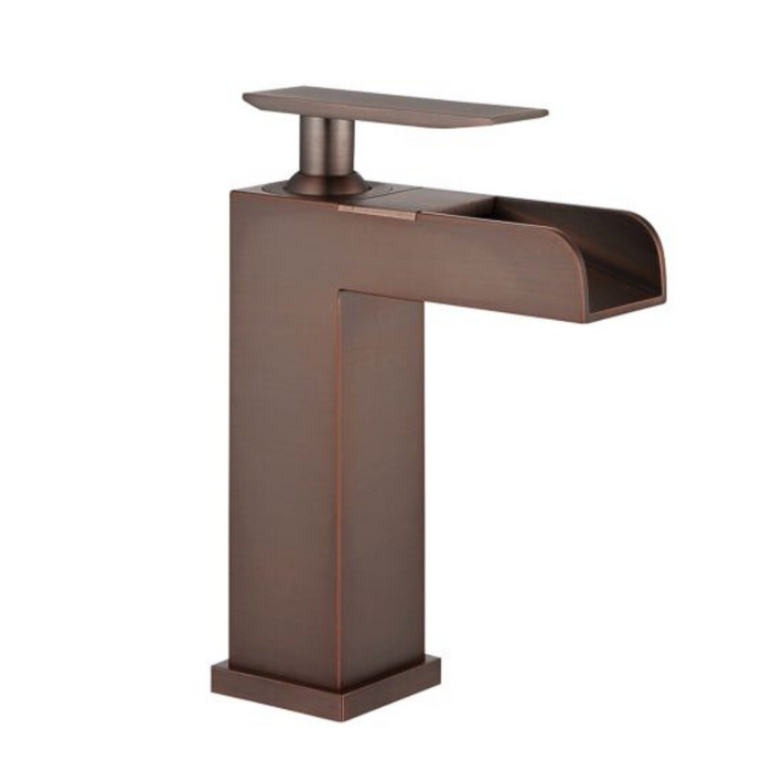 Klynn Widespread Faucet – Brown Bronze, Dual Handle