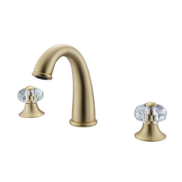 Prith UPC Vanity Faucet – Bronze & Gold, Drain Set