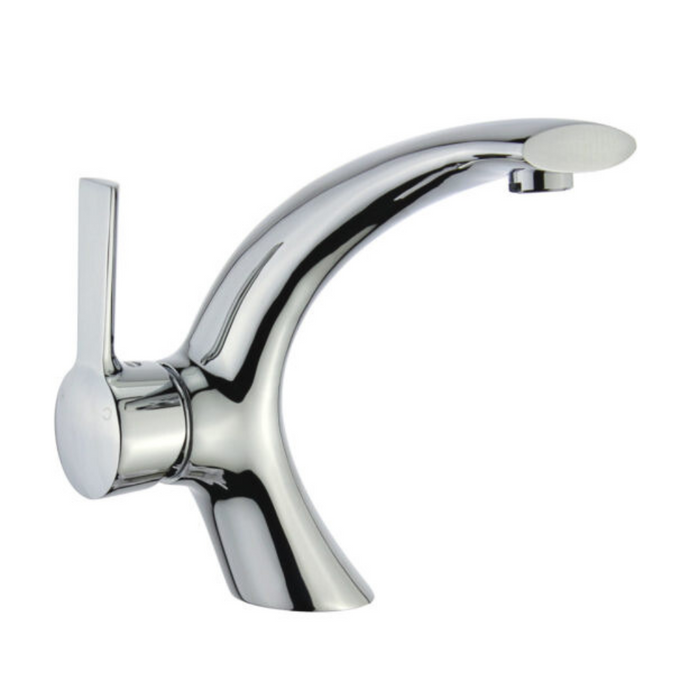 8 Inch Matte Black Zaya Faucet – Modern Style, With Drain