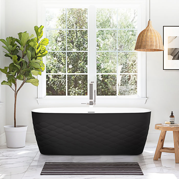 London 66.9" x 31.5" Soaking Bathtub