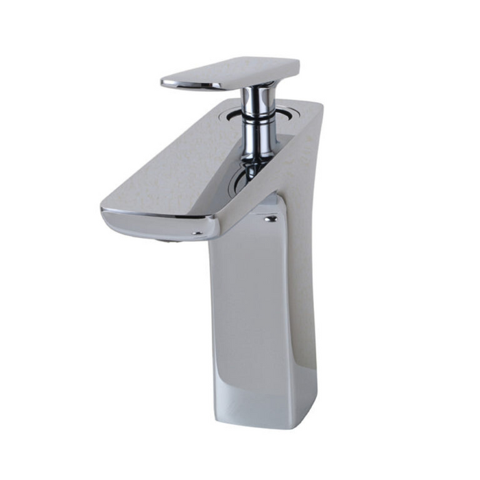 Balin Widespread Chrome Faucet – Sleek Look, Drain Set