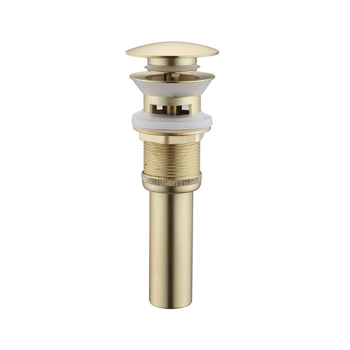 Prith UPC Vanity Faucet – Bronze & Gold, Drain Set