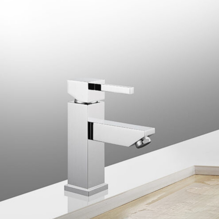 Crenel Brass Vanity Faucet Set Chrome Classic UPC w/ Drain
