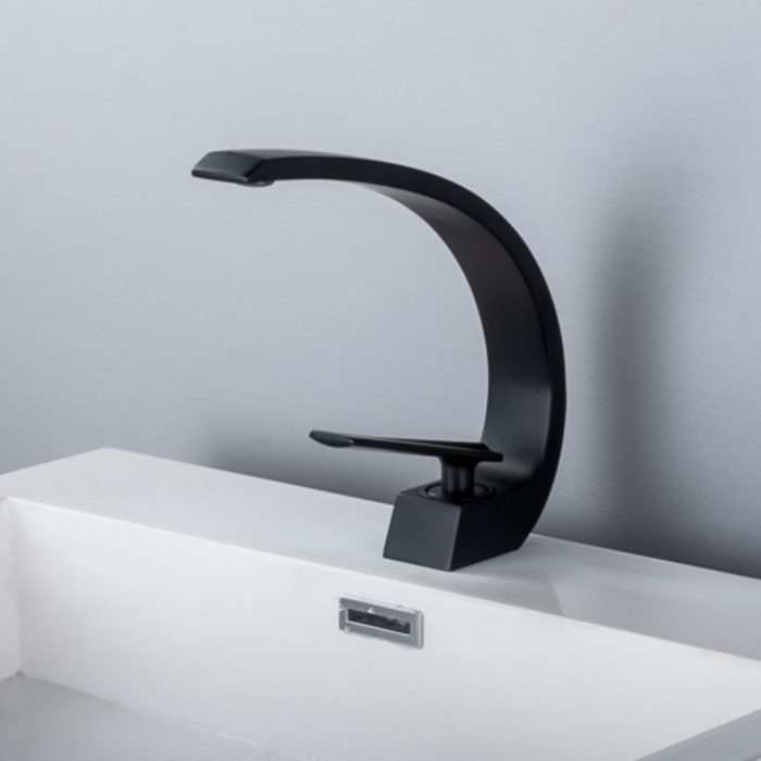 Veld Oil-Rubbed Black Faucet – Rustic Look, With Drain
