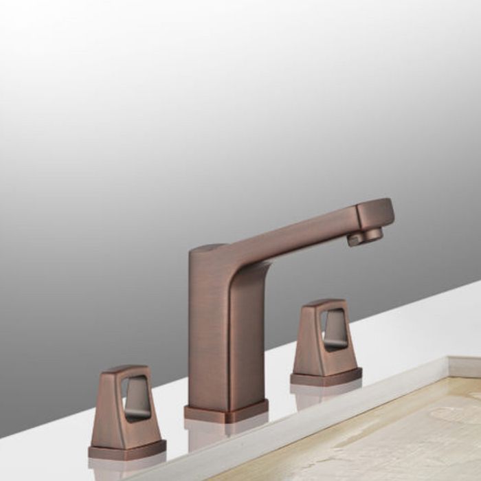 18-Inch Bronze Aziel Faucet – UPC Certified, Vintage Look, Drain