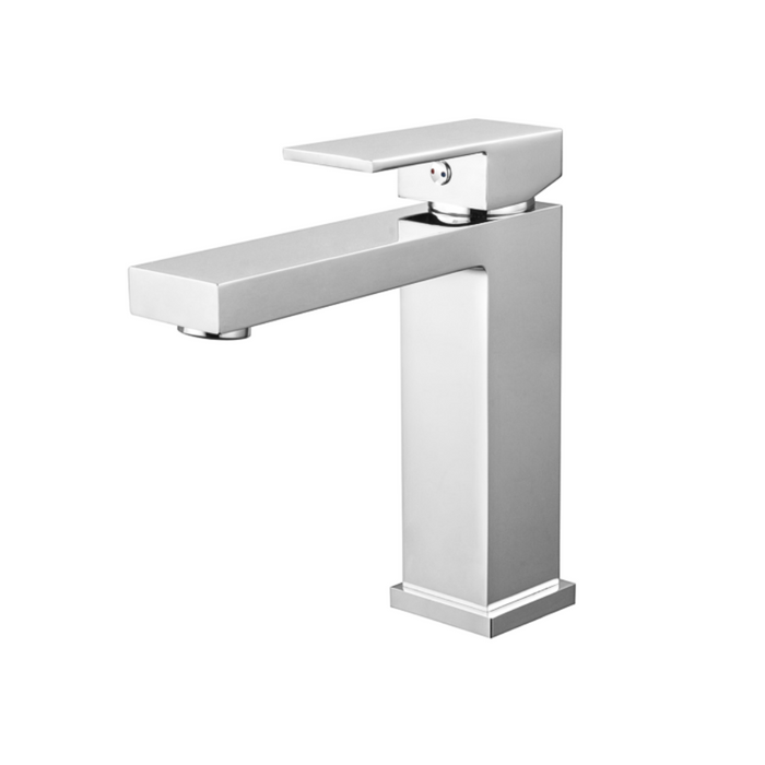 Kallum UPC Brass Bathroom Faucet Chrome Supreme w/ Drain