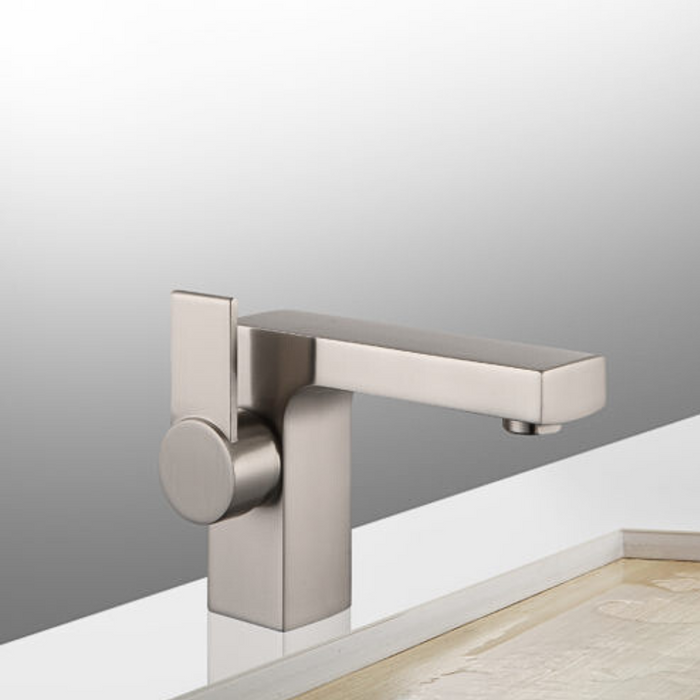 UPC Nickel Umber Series 54" Faucet – Widespread, Drain Included