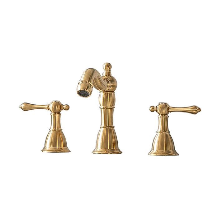 Artus UPC 8" Bathroom Faucet – Gold Finish with Modern Look