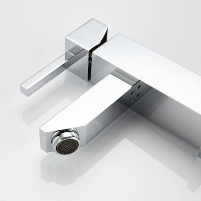 Crenel Brass Vanity Faucet Set Chrome Classic UPC w/ Drain
