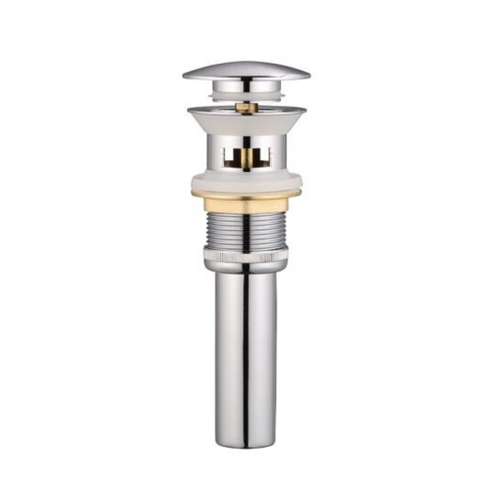Balin Widespread Chrome Faucet – Sleek Look, Drain Set