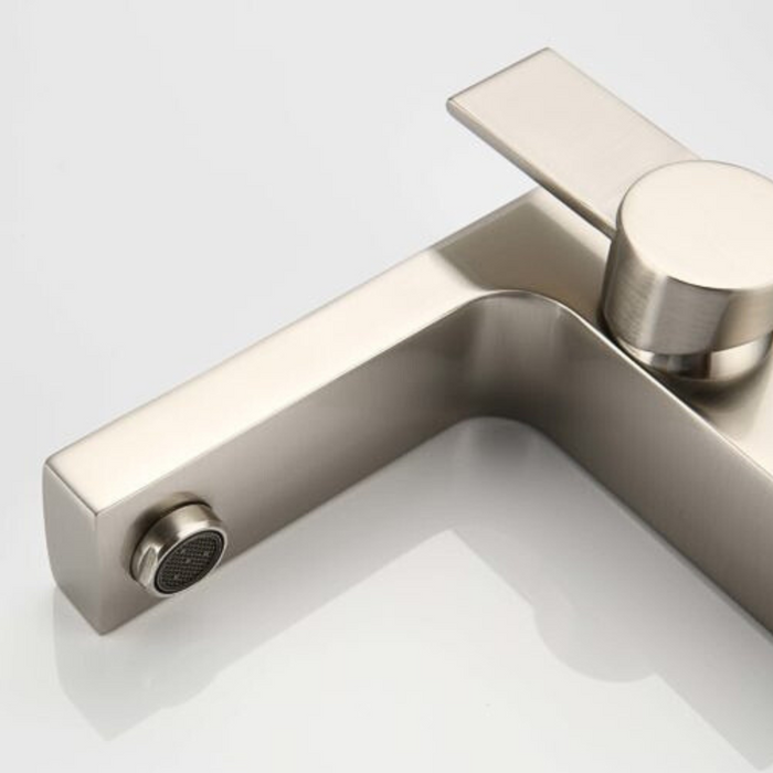UPC Nickel Umber Series 54" Faucet – Widespread, Drain Included