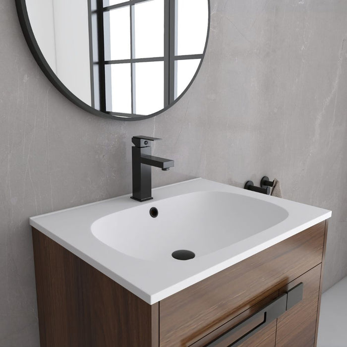 Merlie 24" Bathroom Sink Vanity – Compact, No Faucet, Easy Assembly KD Package