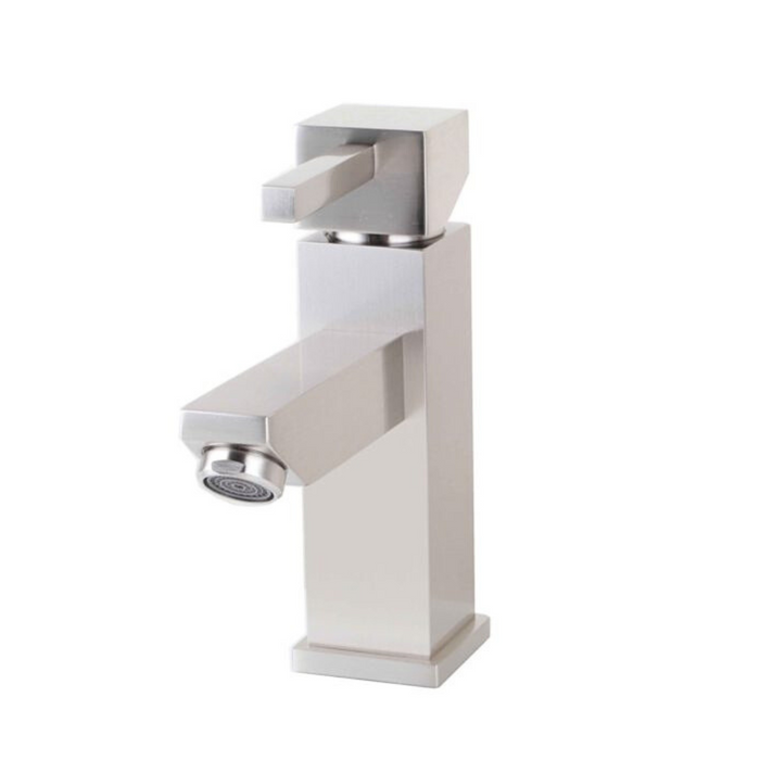 Rivelle Vanity Faucet – Brushed Nickel, UPC Certified
