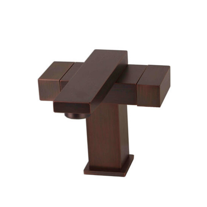 Fyla UPC Faucet – Widespread Bronze Style, With Drain