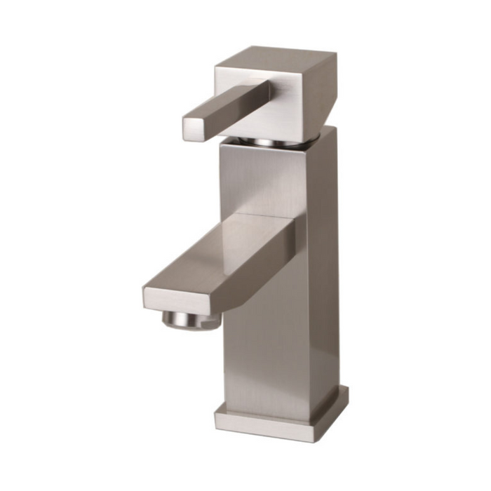 Solyn Brushed Nickel Faucet – Modern Look, With Drain
