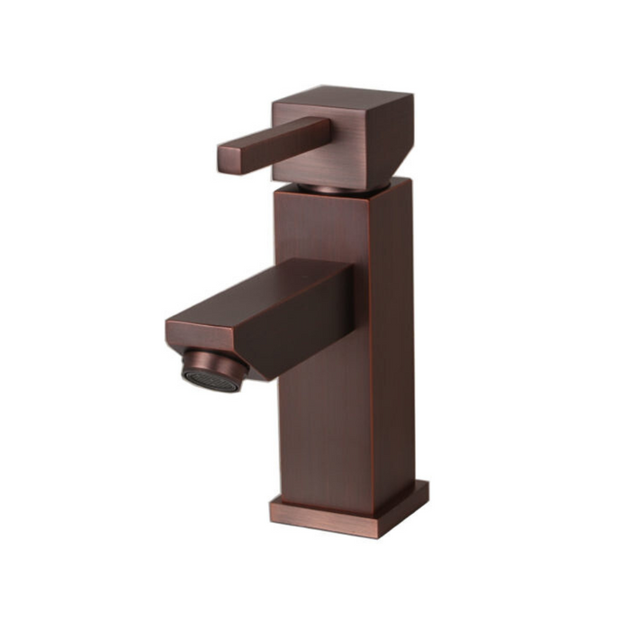 Grynn UPC Bronze Faucet – Dual Handle with Rustic Look