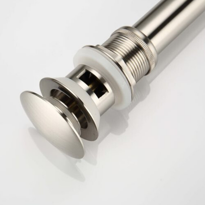 Olliv Vanity Faucet – Brushed Nickel, UPC Certified