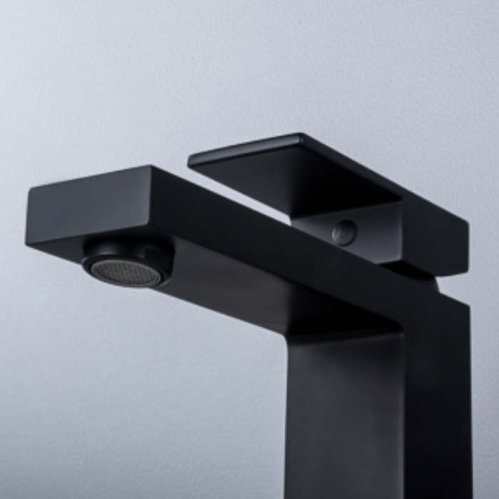 Wyeth Bathroom Faucet – Dual Handle, Black Rustic Look