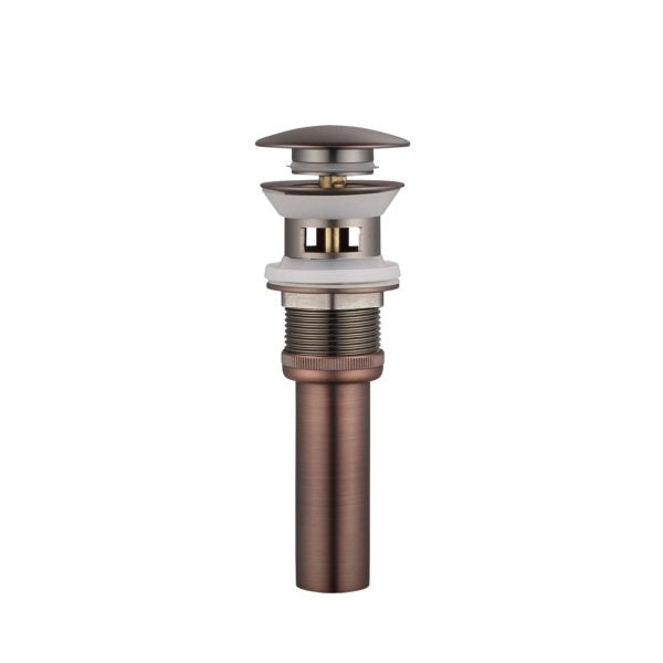 18-Inch Bronze Aziel Faucet – UPC Certified, Vintage Look, Drain