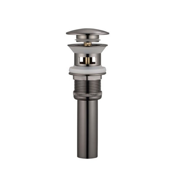Ophel Single Brass Faucet Max Glossy Black Style UPC w/ Drain