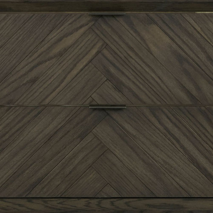 Essential Collection 60" Brown Oak Finish Single Bathroom Vanity – Modern Style with 1" Artificial Stone Top & 4-Drawer Storage