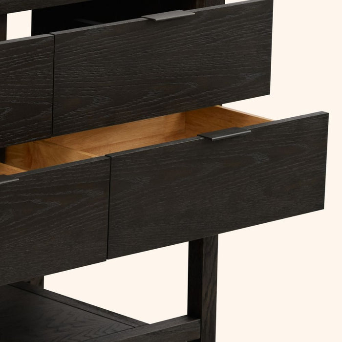 Sugar 48" Grey Oak Vanity with Legs – White Artificial Stone Top & Pre-Drilled Faucet Holes