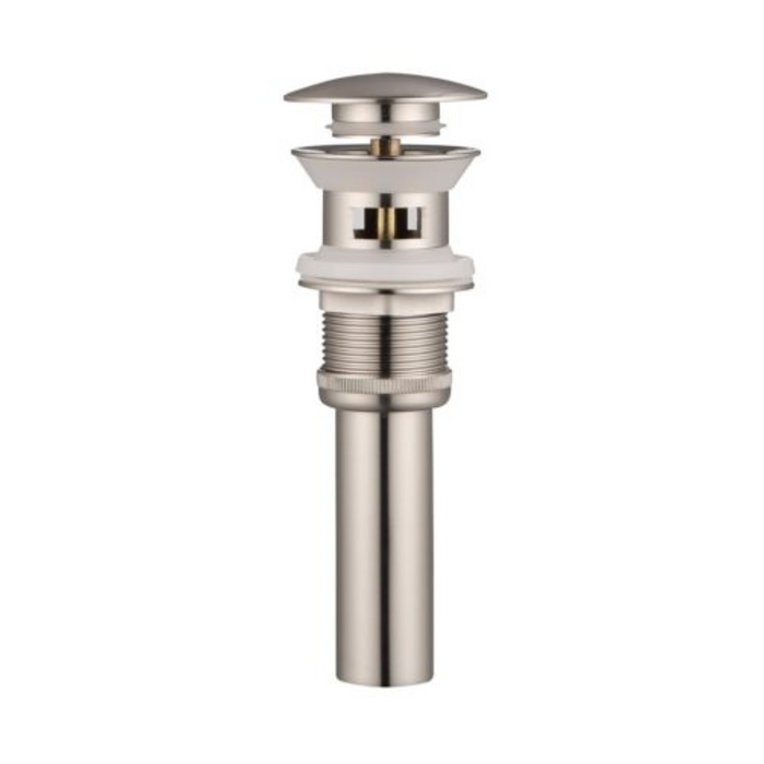 Solyn Brushed Nickel Faucet – Modern Look, With Drain