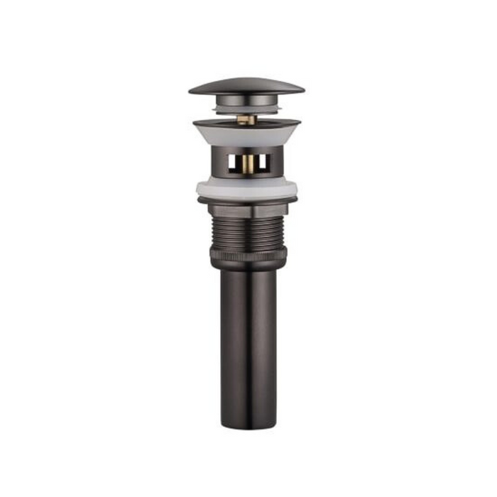 Oil-Rubbed Harwyn Black Faucet – Industrial Look, With Drain
