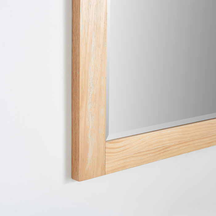 60-Inch Wynne Pine Barndoor Wall Mount Mirror - Rectangular Bathroom Vanity Mirror