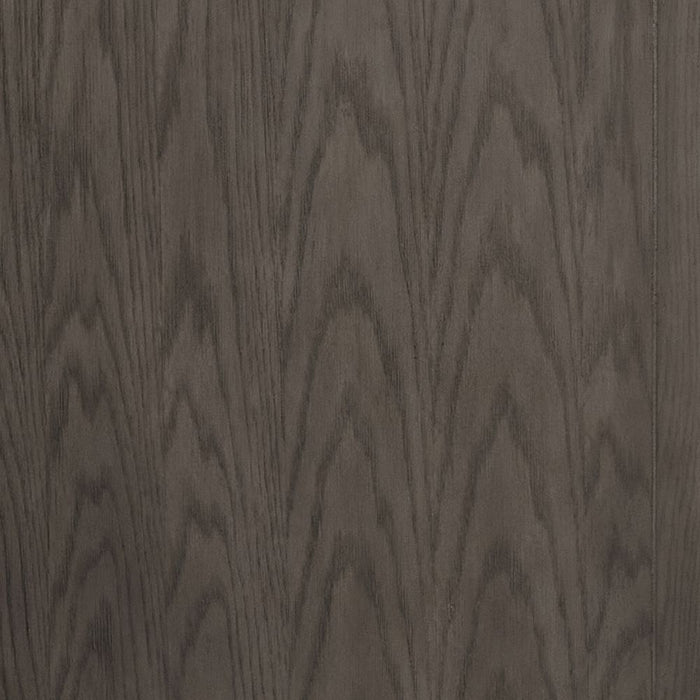 Grimson 36" Grey Oak Finish Single Sink Vanity – Free-Standing Bathroom Cabinet with White Artificial Stone Top