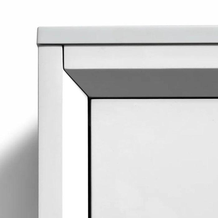 Caius 48" Gloss White Modern Bathroom Vanity - Single Sink with Acrylic Composite Countertop