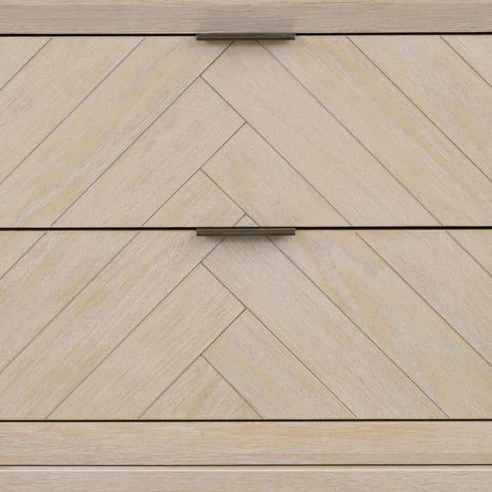 Dalini 36" Single Sink Vanity in Whitewashed Oak Finish – 1" Artificial Stone Countertop with Soft-Close Drawers