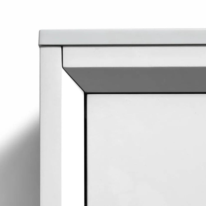 Nita 24" Modern Gloss White Bathroom Vanity – Ready to Install with Acrylic Composite Countertop