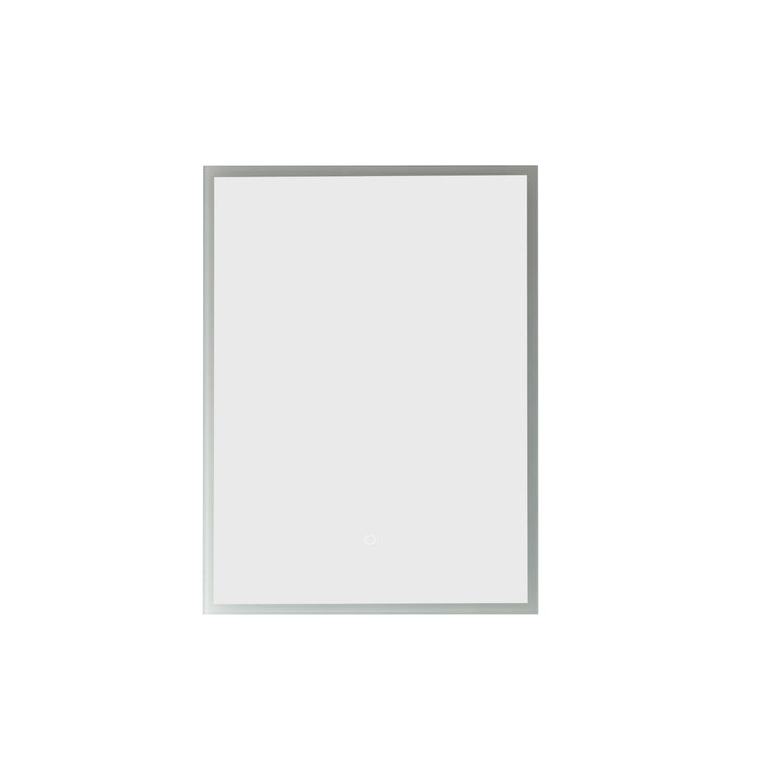 24-Inch Alora Rectangle Illuminated Vanity Wall Mirror LED Backlit Touch Control