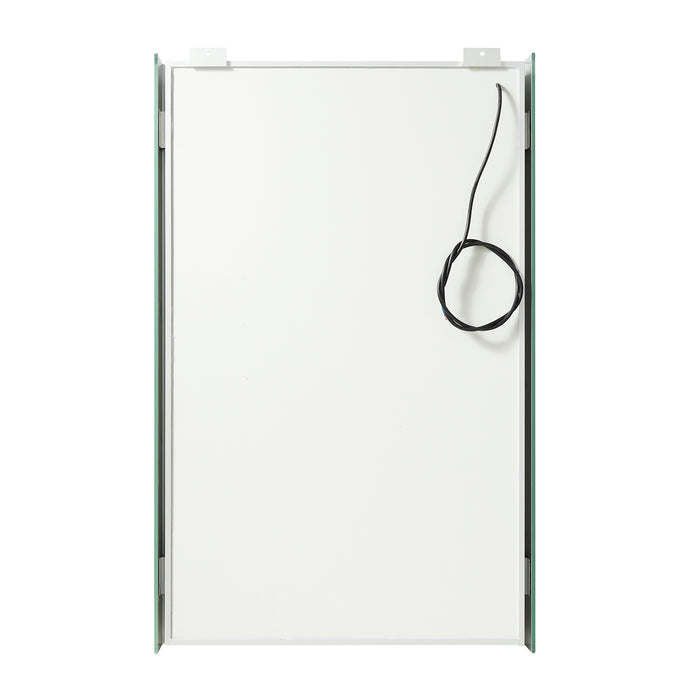 Liora LED Mirror Cabinet – 20x32 Rectangular Frameless Medicine Cabinet with Lights