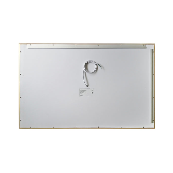 48-Inch Arcadia Touch Control LED Bathroom Mirror Rectangle Aluminum Frame